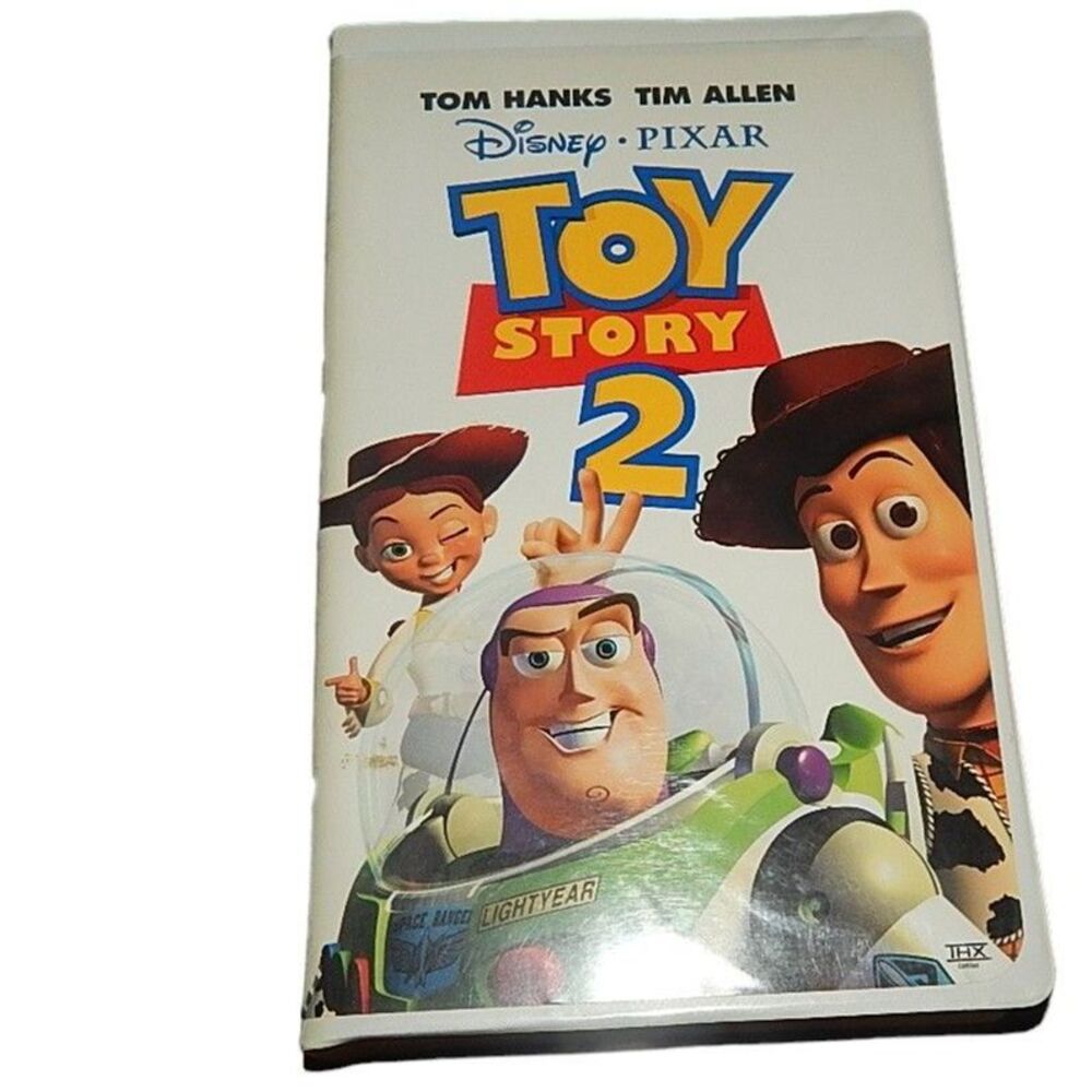Disney Pixar Toy Story 2 vintage VHS in original plastic clamshell case